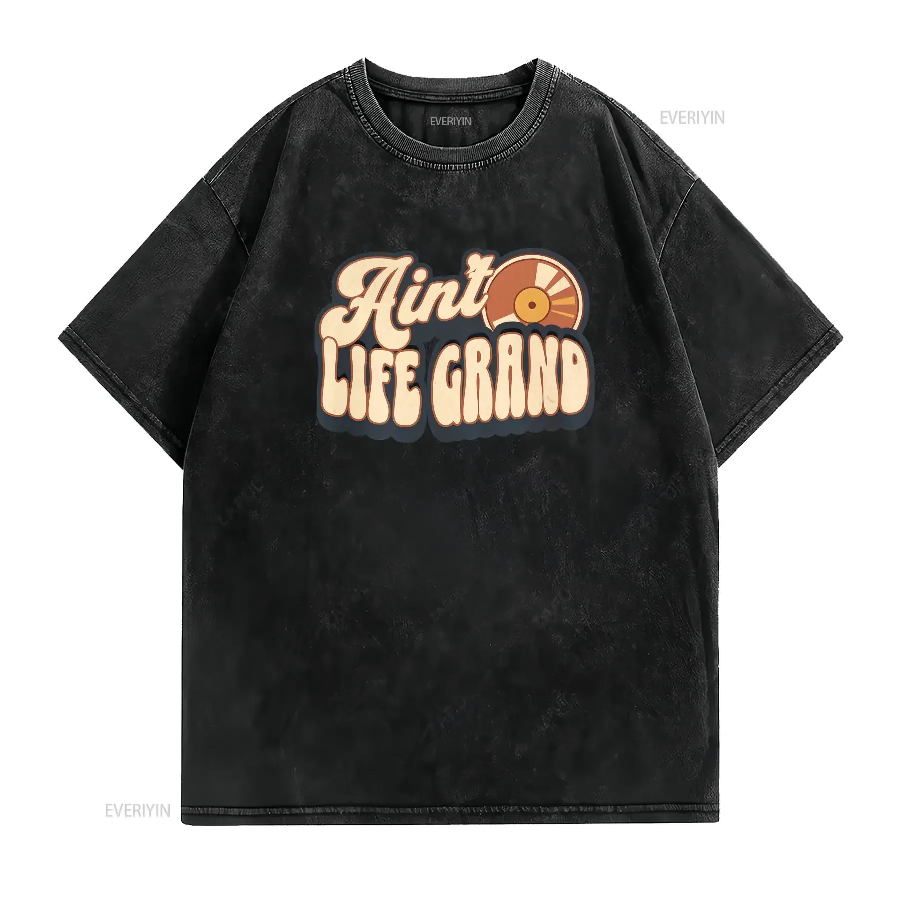 Widespread Panic T Shirt Jimmy Herring WSP Aint Life Grand vintage Washed graphic Breathable Comfortable fashion