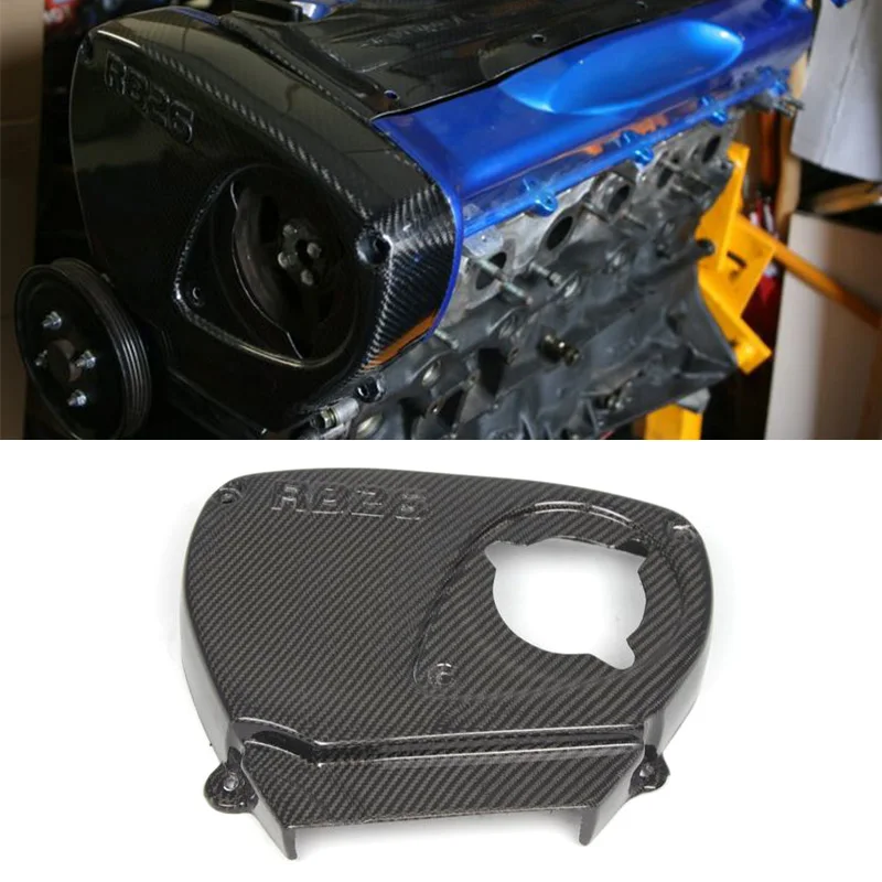 1PC CARBON FIBER RB26 DETT CAM COVER FOR SKYLINE R32 R33 R34 BNR32 BNR33 BNR34