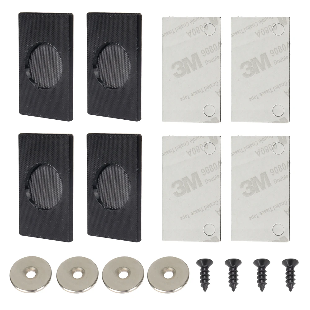 

﻿4Pcs Magnetic License Plate Frame Kits For Car Motorhome Trailer Camper van Motorcycle RV Front Rear Registration Plate Holder