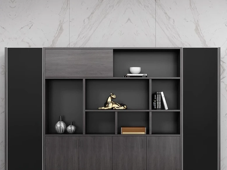 File Wood Boss Office Storage Cabinet Data Cabinet Board Office Bookcase Archive Cabinet Storage Mobile