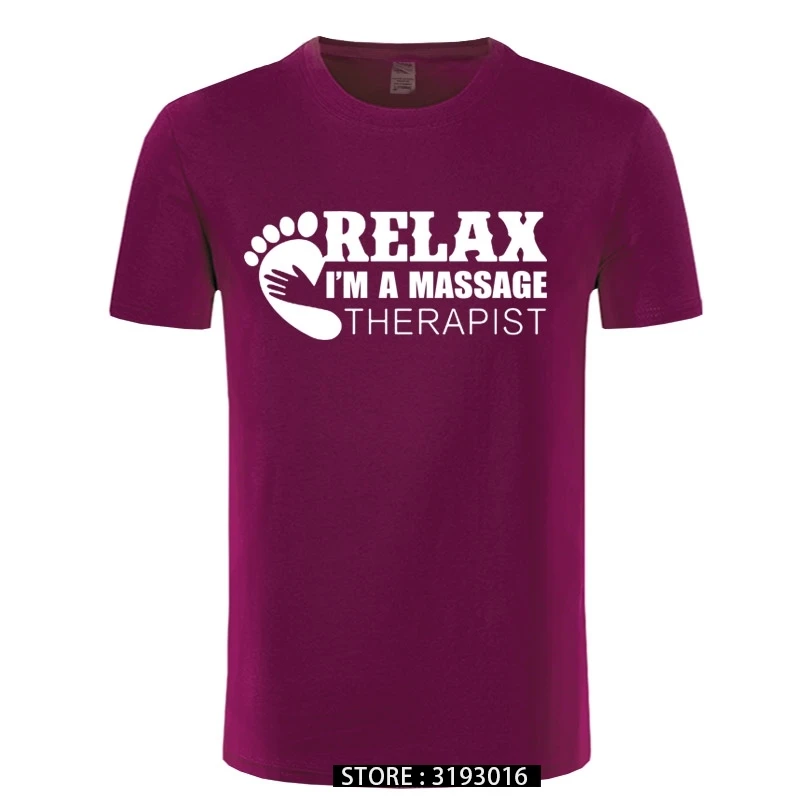 I Am A Massage Therapist Men T Shirt Summer New Fashion Short Sleeve O-Neck Cotton T-shirt Funny Mens Tops