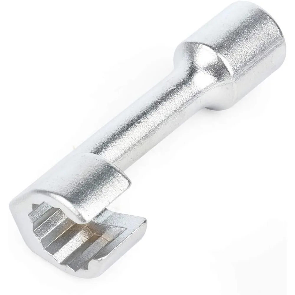 Automotive 6pcs 1/2" Drive Diesel Fuel Injector Line Injection Socket Set 12 14 16 17 18 19mm Compatible for Most Diesel Engines