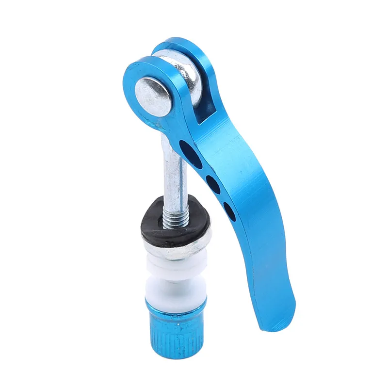 Aluminum Alloy Quick Release Clamp Bike Seat Tube Clamp Screw Bicycle Pipe Clips Lock Tightly Saddle Release Screw Spare Parts