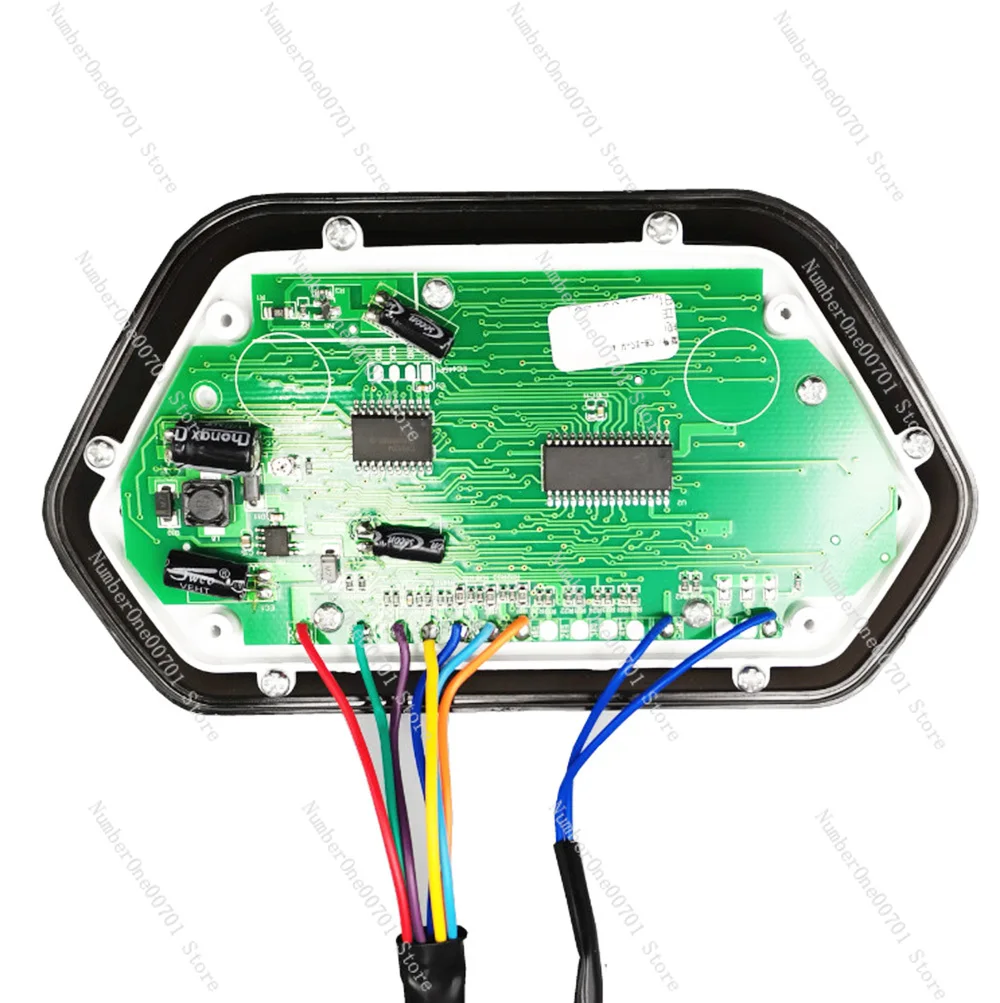 48V 60V 72V Controller Display Instrumentation Line Meter show Speed Battery Power