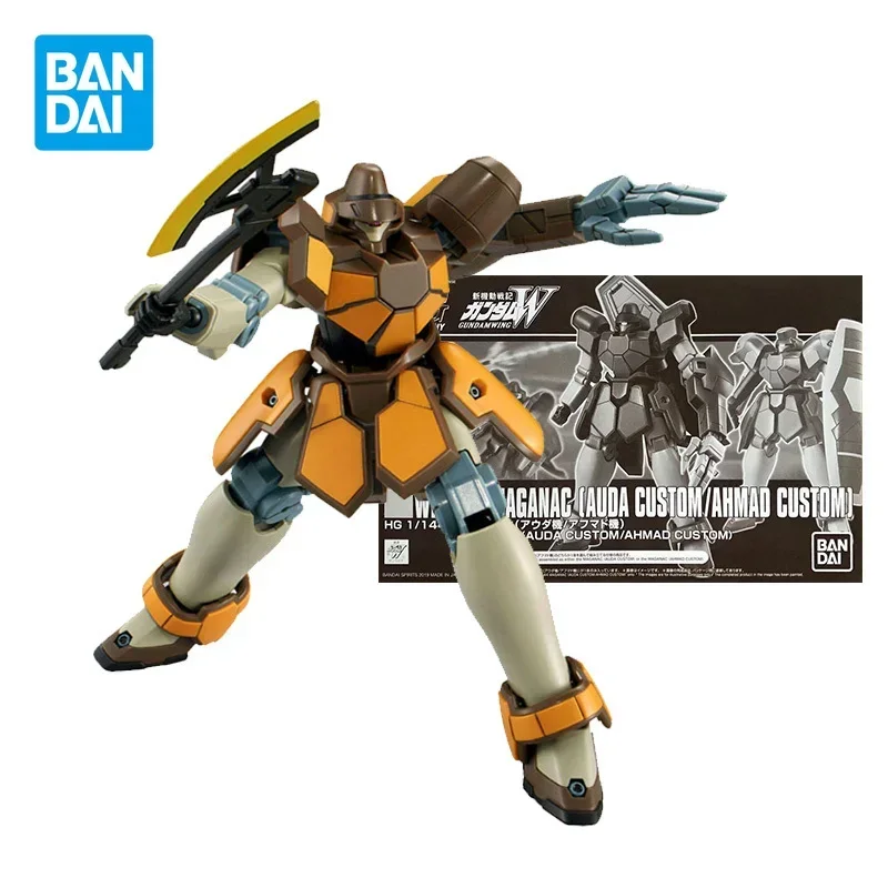 

Bandai PB Limited Kids Assembly Toy Robot Model Gundam HG 1/144 WMS-03 Maganac Auda Custom Ahmad Custom Anime Action Figure Gift