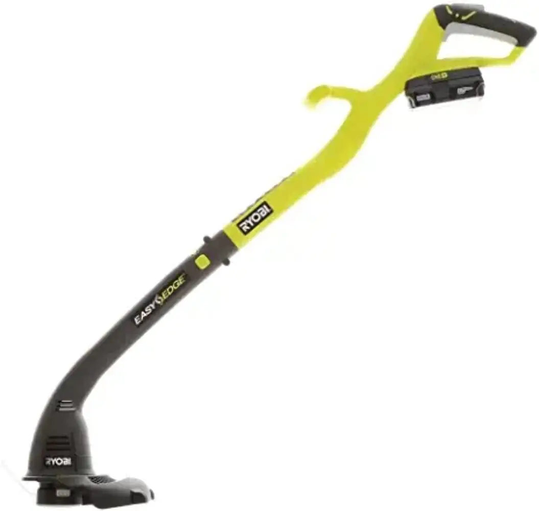 

Ryobi One+ 18-вольтовый литий-ионный аккумуляторный электрический триммер и обрезной станок