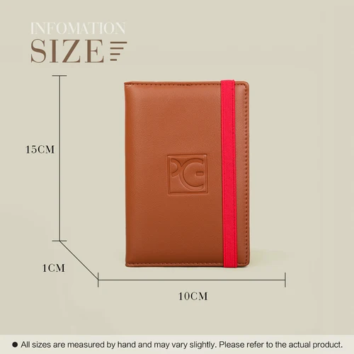 Imagen 2 del producto Porta pasaporte PG para artículos esenciales de viaje, funda tipo billetera para pasaporte, accesorios de viaje, porta libros para pasaporte para mujeres/hombres