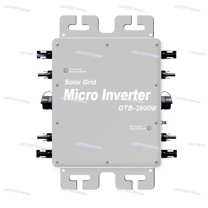 2800W solar micro inverter waterproof IP65 intelligent control adjustable power