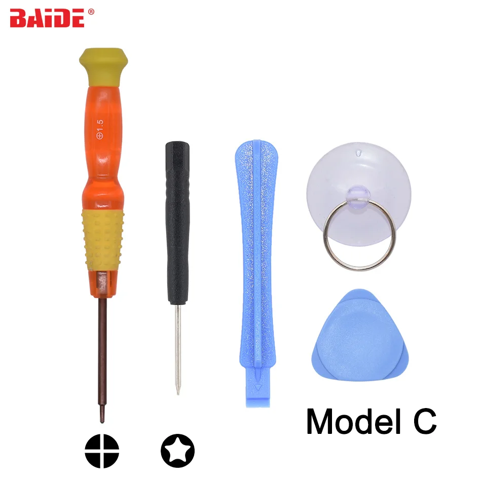 Phone 5 in 1 Screw Driver S2 Steel Screwdriver Lite Tools Set for iPhone 4 5 6 DIY Repair Tool Kit 200set/lot