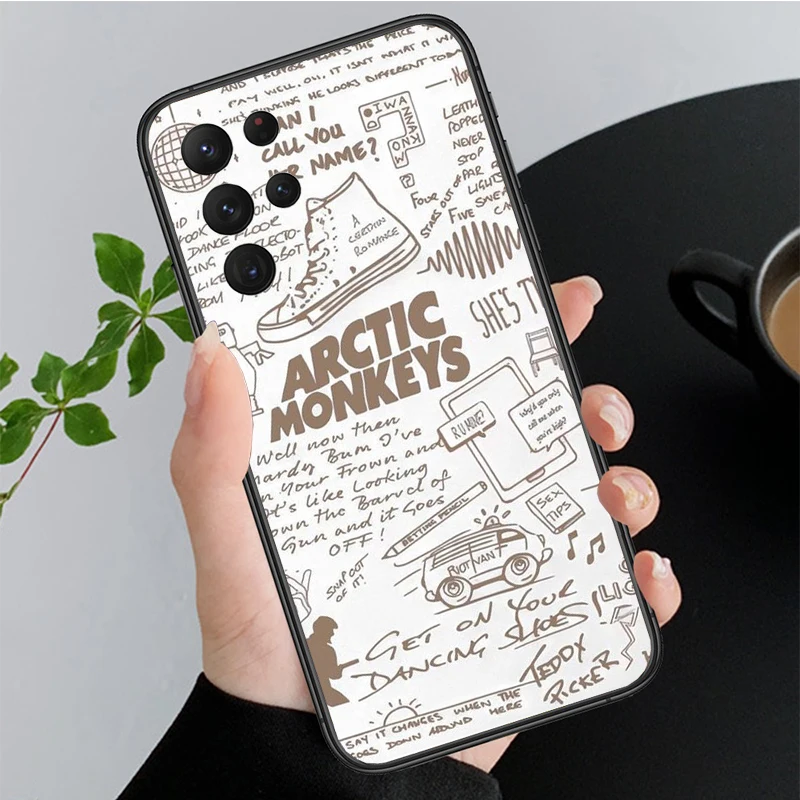 Phone Case for Samsung Galaxy A15 A35 A55 A52 A53 A54 A33 A34 A25 A05S A16 A14 A05 A13 M15 M55 M35 Arctic Monkeys Case