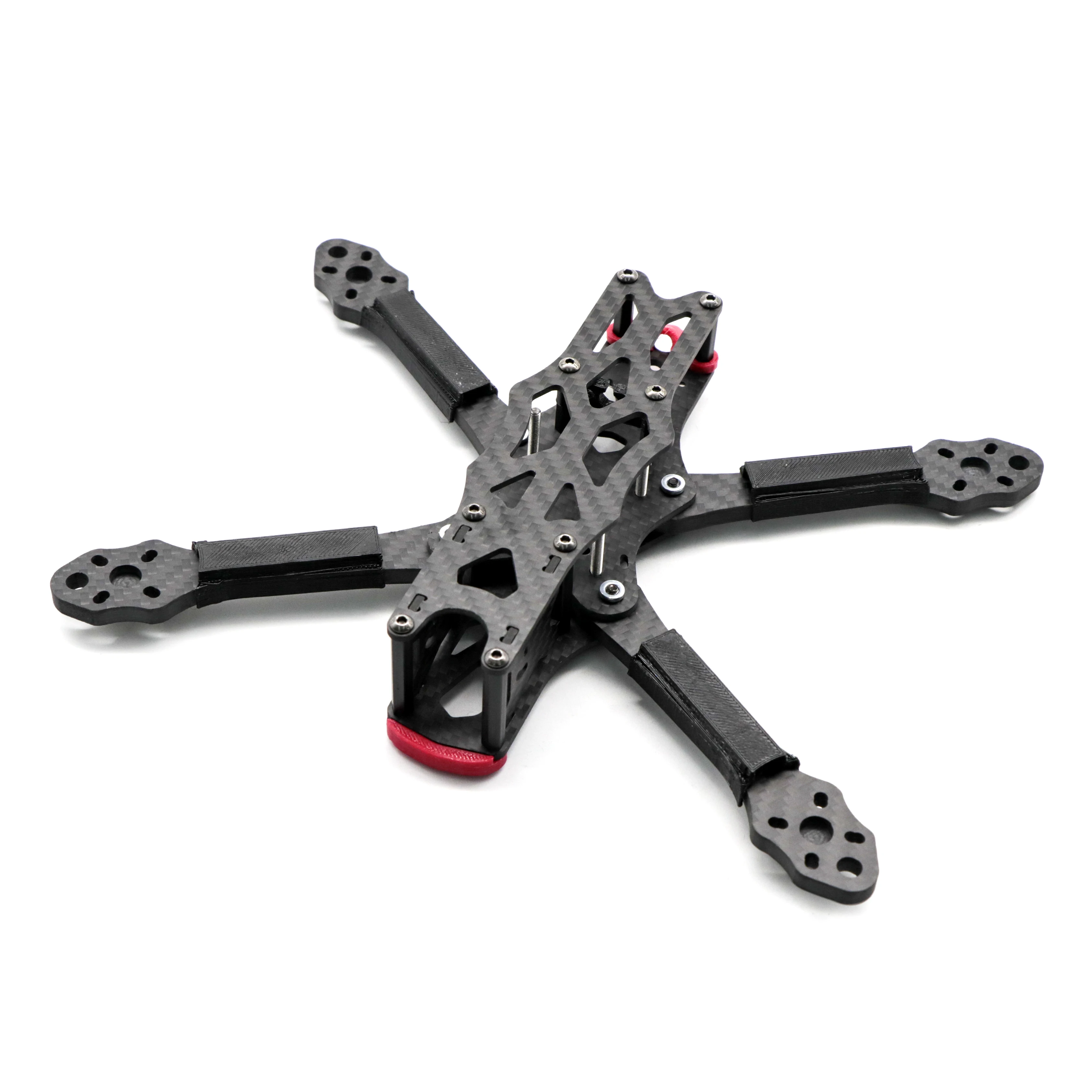 5-calowy 225 mm 225 / 7 cali 295 mm Zestaw ramy quadcoptera z włókna węglowego 5,5 mm ramię do modeli APEX FPV Freestyle RC Racing Drone