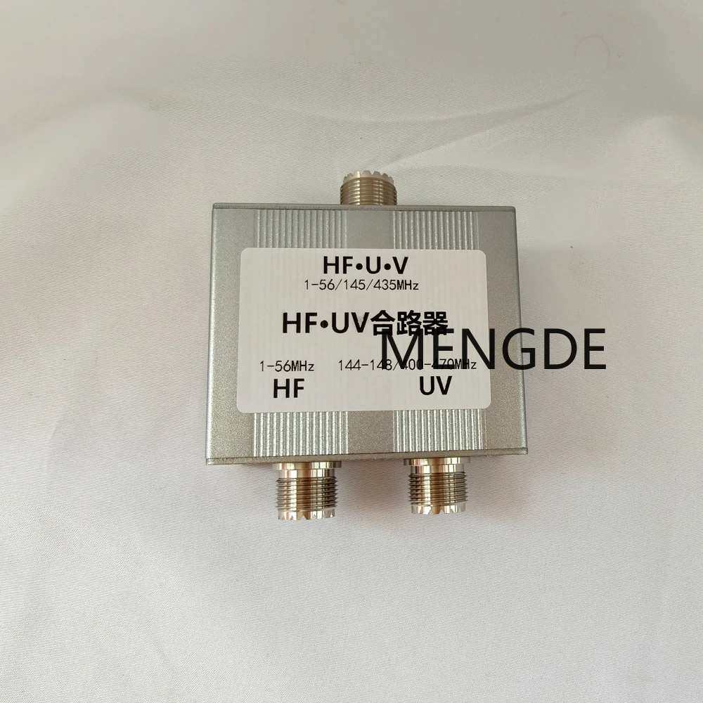 

HF * UV Combiner M Коротковолновый и УФ-устройство материнского сиденья 1–56 МГц/145/435 МГц