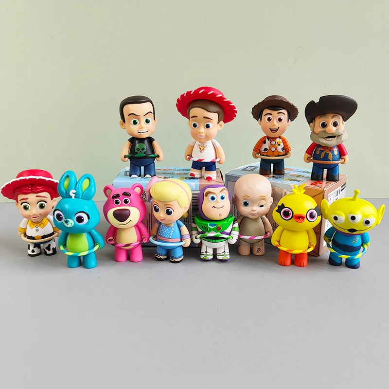 

In Stock Herocross Toy Story 7cm Confirmed Mystery Boxes Anime Peripherals Desktop Room Ornament Blind Box Fans Birthday Gift