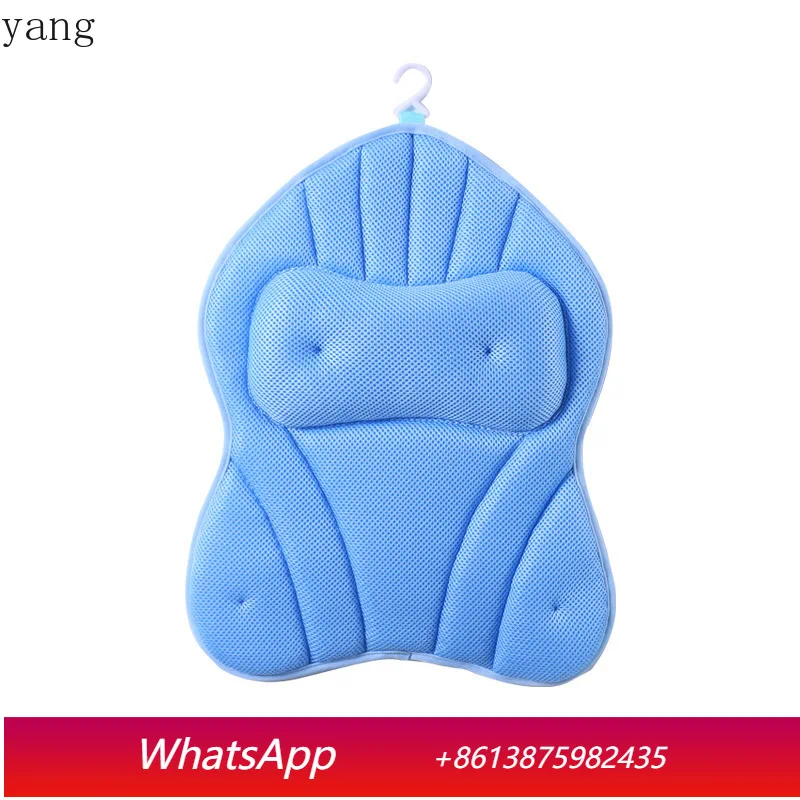 

CX New Bathtub Non-Slip Set Suction Cup Quick Dry Bathtub Cushion Soothing Fatigue Bath Pillow