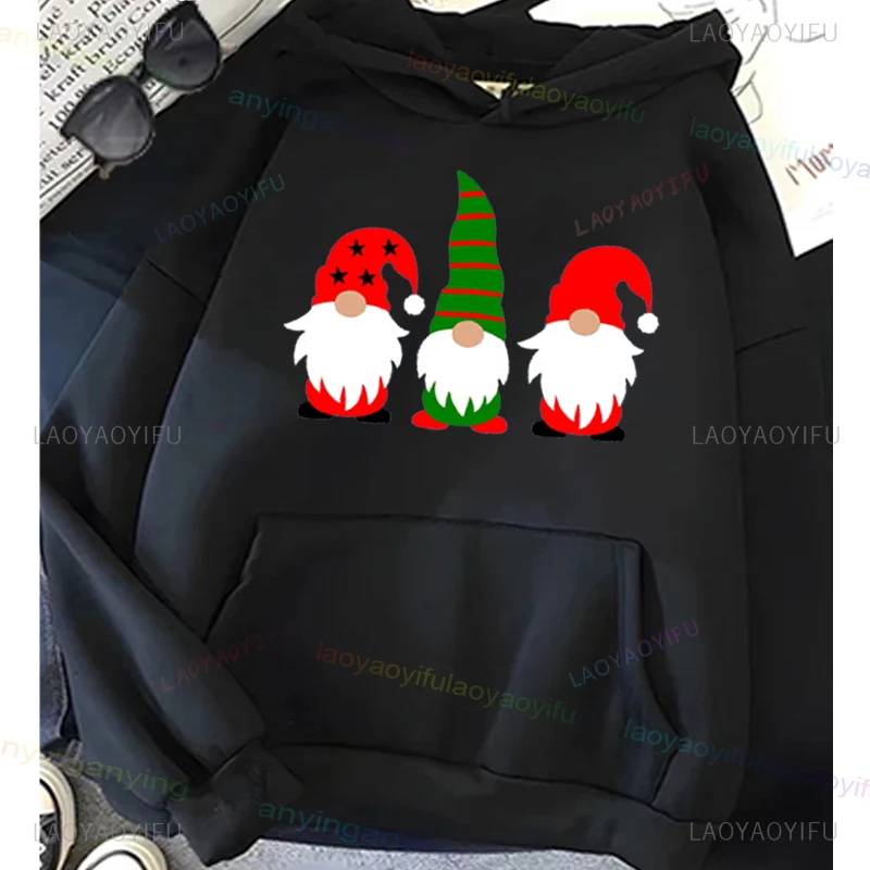 Father Christmas Clown Printed Hoodie Casual Funny Men Women Hoodie Sweatshirt Long Sleeve Shirt Coat Autumn Winter Streetwear