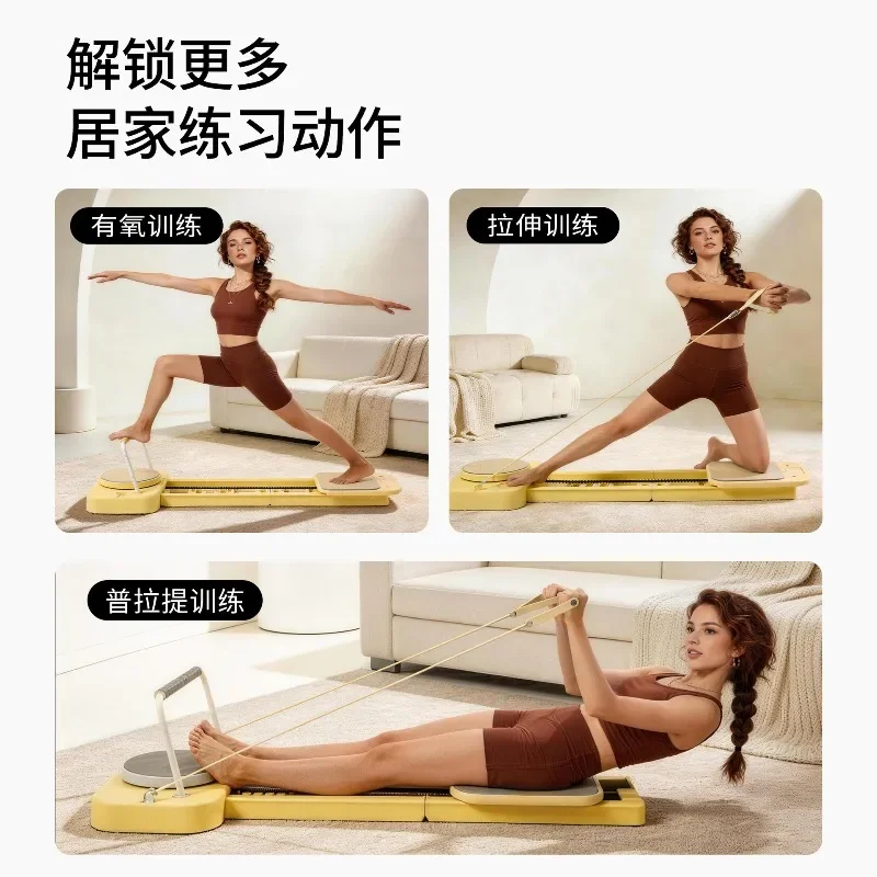 Foldable Yoga Bed & Pilates Core Trainer, Home Multi-Function Soft Body Exercise Machine