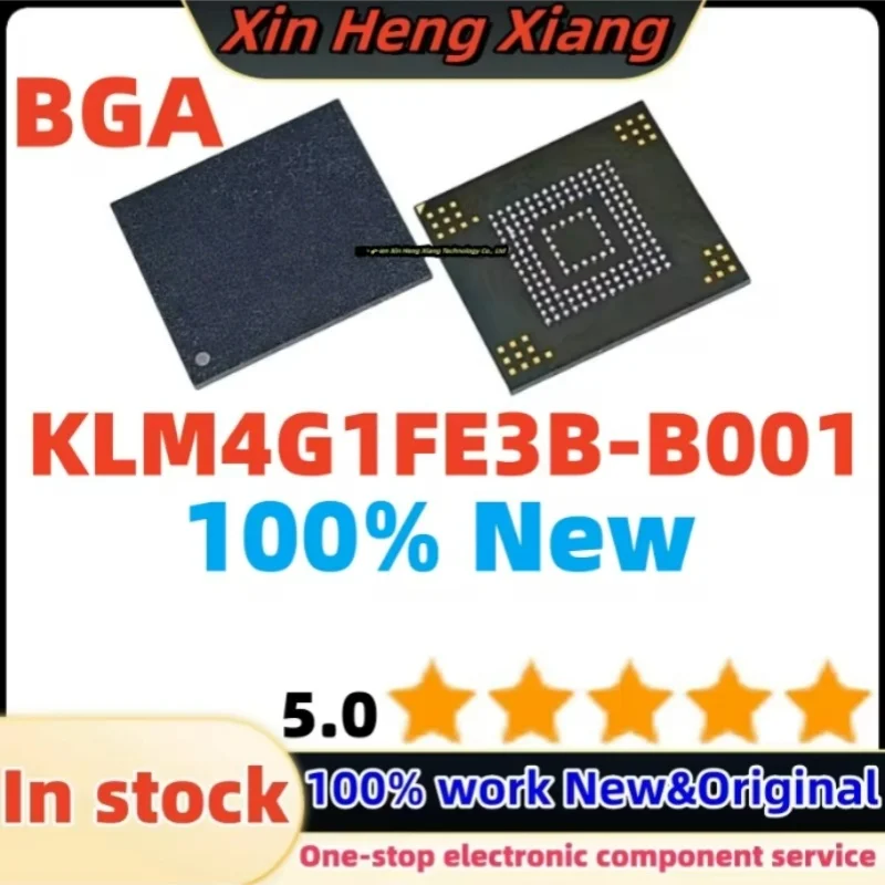 

100% New 2-5-10pcs KLM4G1FE3B-B001 KLM4G1FE3B B001 BGA