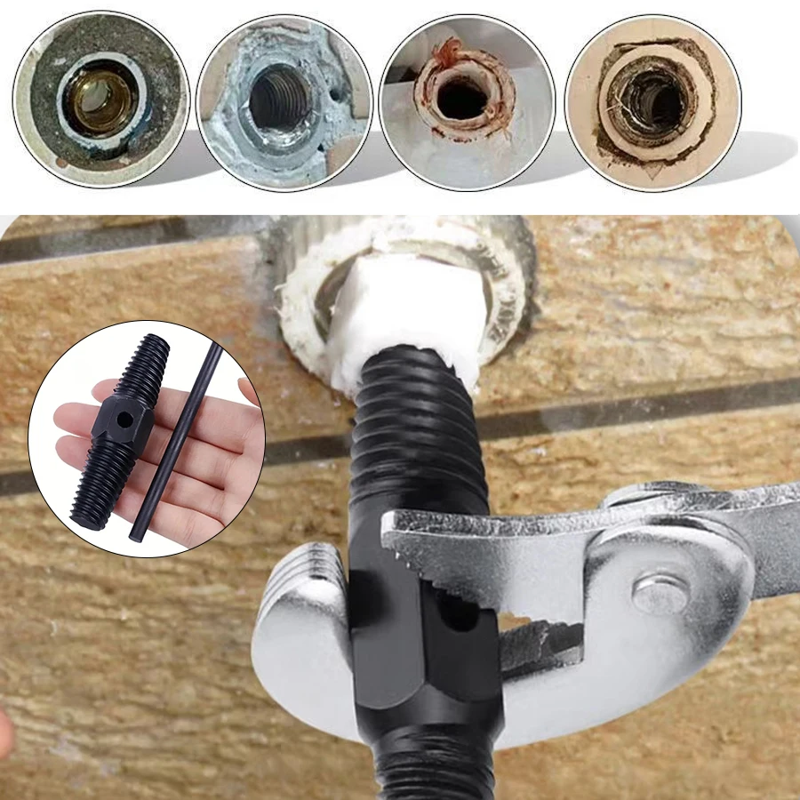 Bolt breakage disassembly tool, suitable for breaking screws, faucets, and aging water pipes with delta valves
