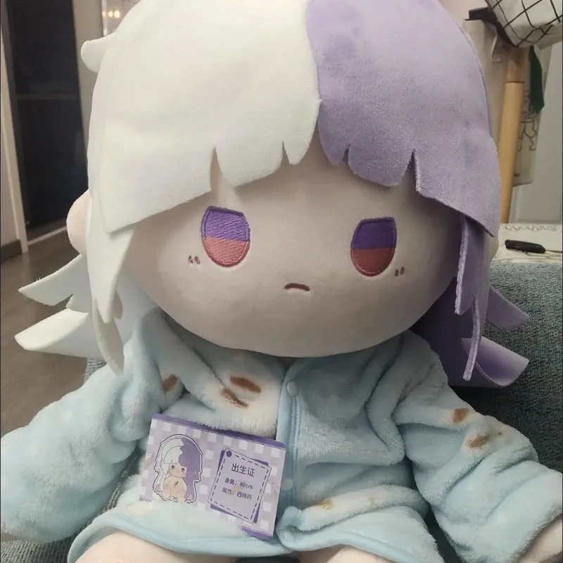 40 سنتيمتر أنيمي سمات سيجما Kawaii تأثيري الجلوس تستقيم لينة القطن دمية الجسم الكرتون DIY بها بنفسك فستان الملابس دمى أشكال المشجعين هدية #1