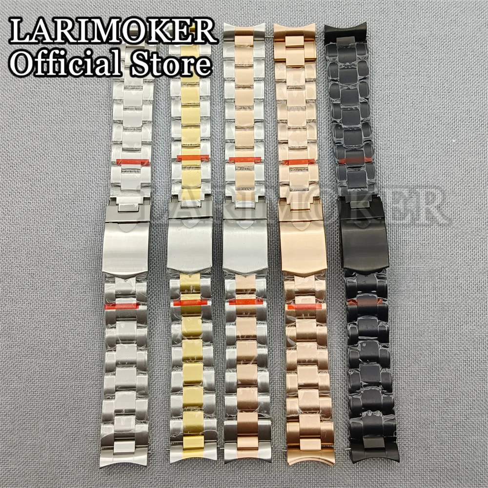 

20mm 904L bracelet Stainless Steel Watch Band Folding Buckle Men s Stainless Steel Strap