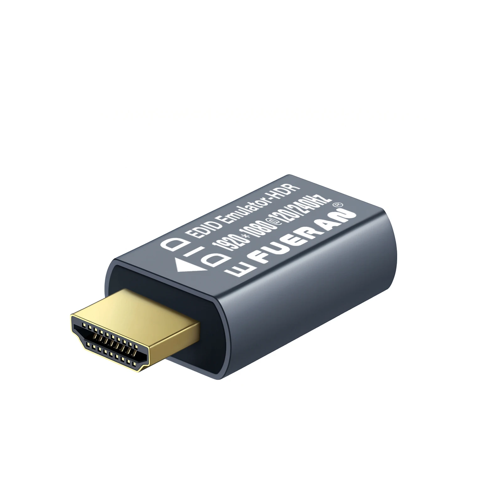 FUERAN HDMI Dummy Plug EDID Headless Ghost Display Emulator 2K 2560X1440@120/144Hz,1920X1080@120/144/165/240Hz
