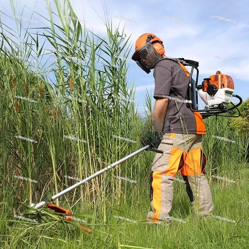 High-power brush cutter, reclamation,  lawn mower, backpack mower, household and agricultural lawn mower
