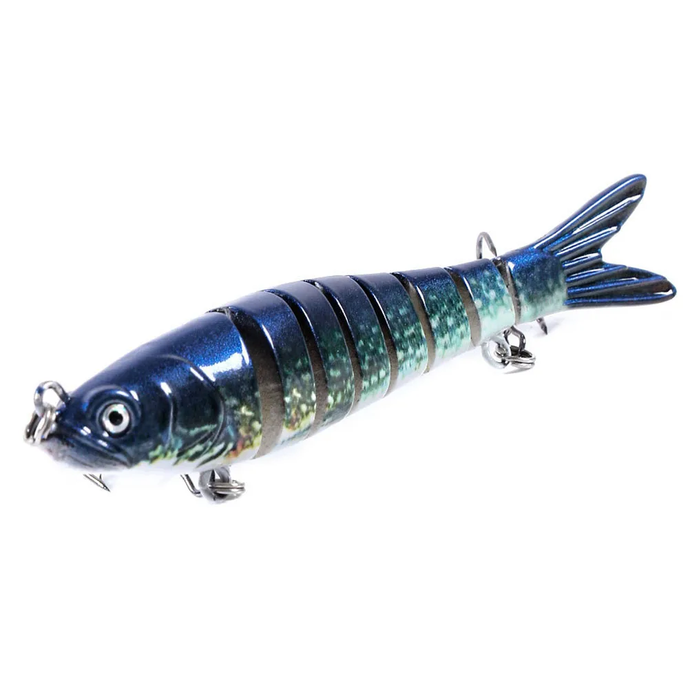 

Lifelike Fishing Lures Fish Shape Baits Reusable Practical Tools for Anglers Carp Silver Bass Striped Simulation