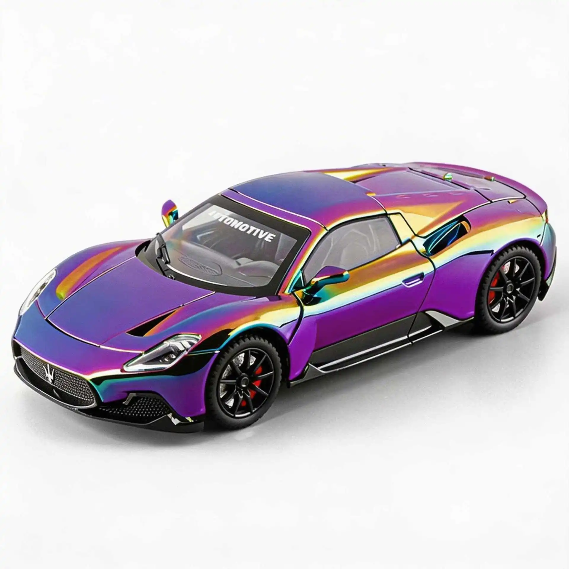 

1:24 MC20 Sports Car Model Diecasts Metal Toy Car Sound Light Vehicles Model Simulation Collection Childrens Toy Gift