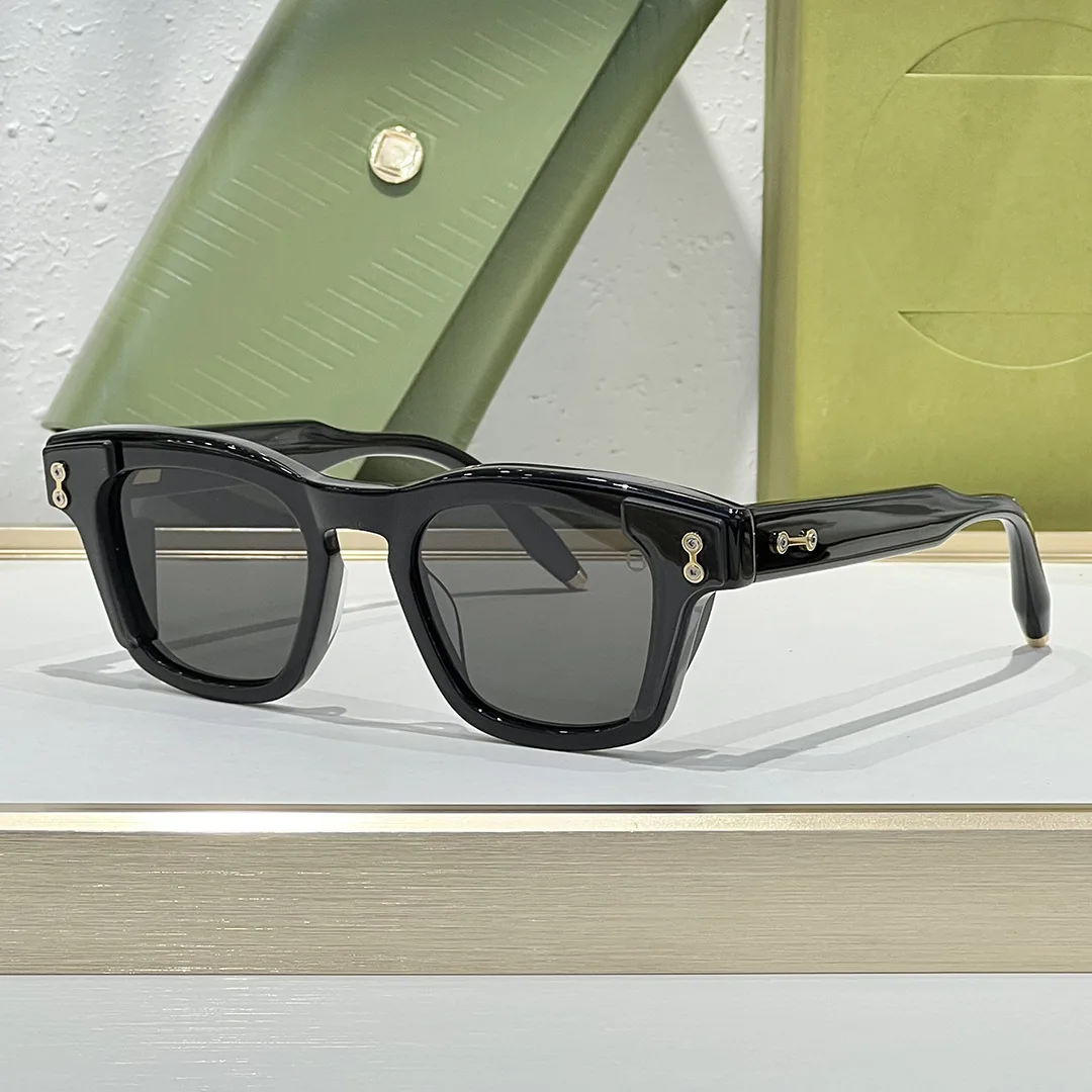 Belight البصرية اليابان فريد الحرفية 8.0 مللي متر رشاقته اليدوية خلات الرجال النساء خمر النظارات الرجعية وصفة طبية عدسة AKS-104