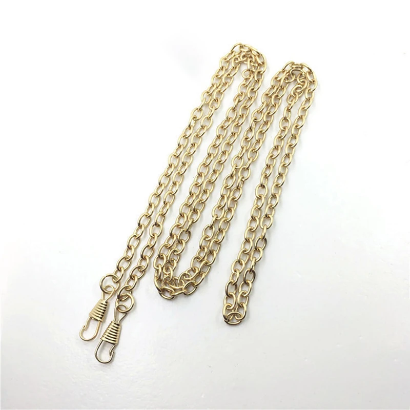 120cm O-shape Bag Chain Strap Women\'s Shoulder Crossbody Handbag Bag Metal Replacement Chains Handle Bag Belt Parts Accessories