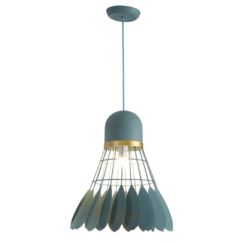 

Modern Personalized Art Badminton LED Pendant Light Fashionable Study Light Bar Counter Creative Decorative Lighting Fixtures
