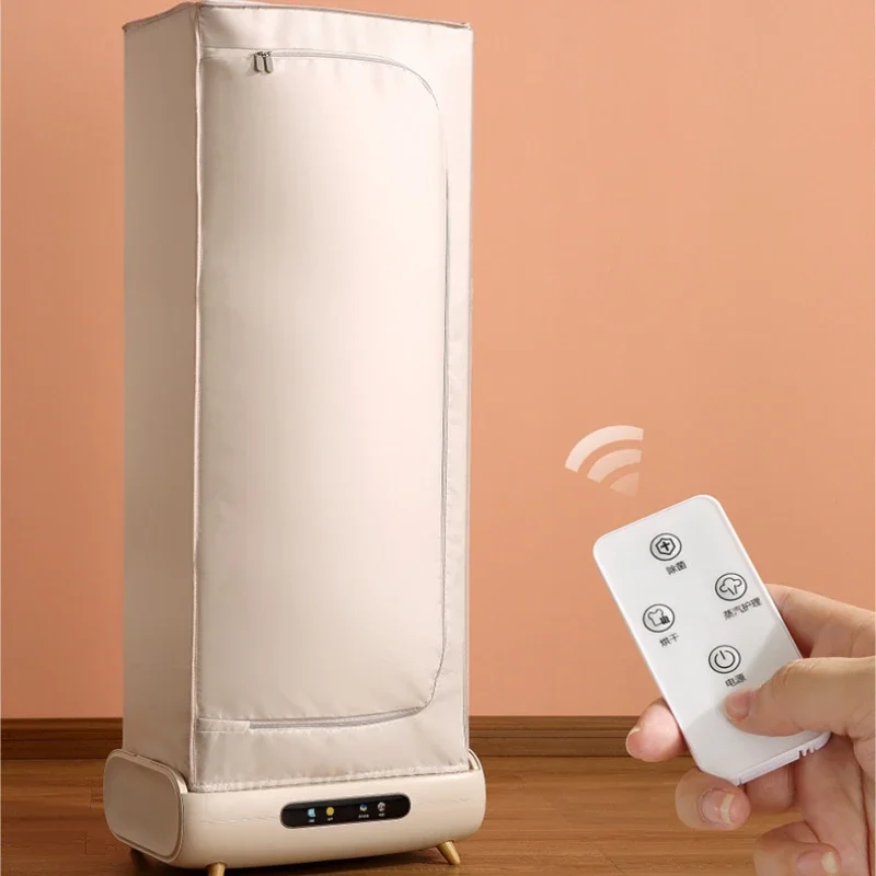 Secador plegable de planchado automático, secador de ropa para el hogar, desodorante a vapor, secador de desinfección UV, máquina secadora portátil