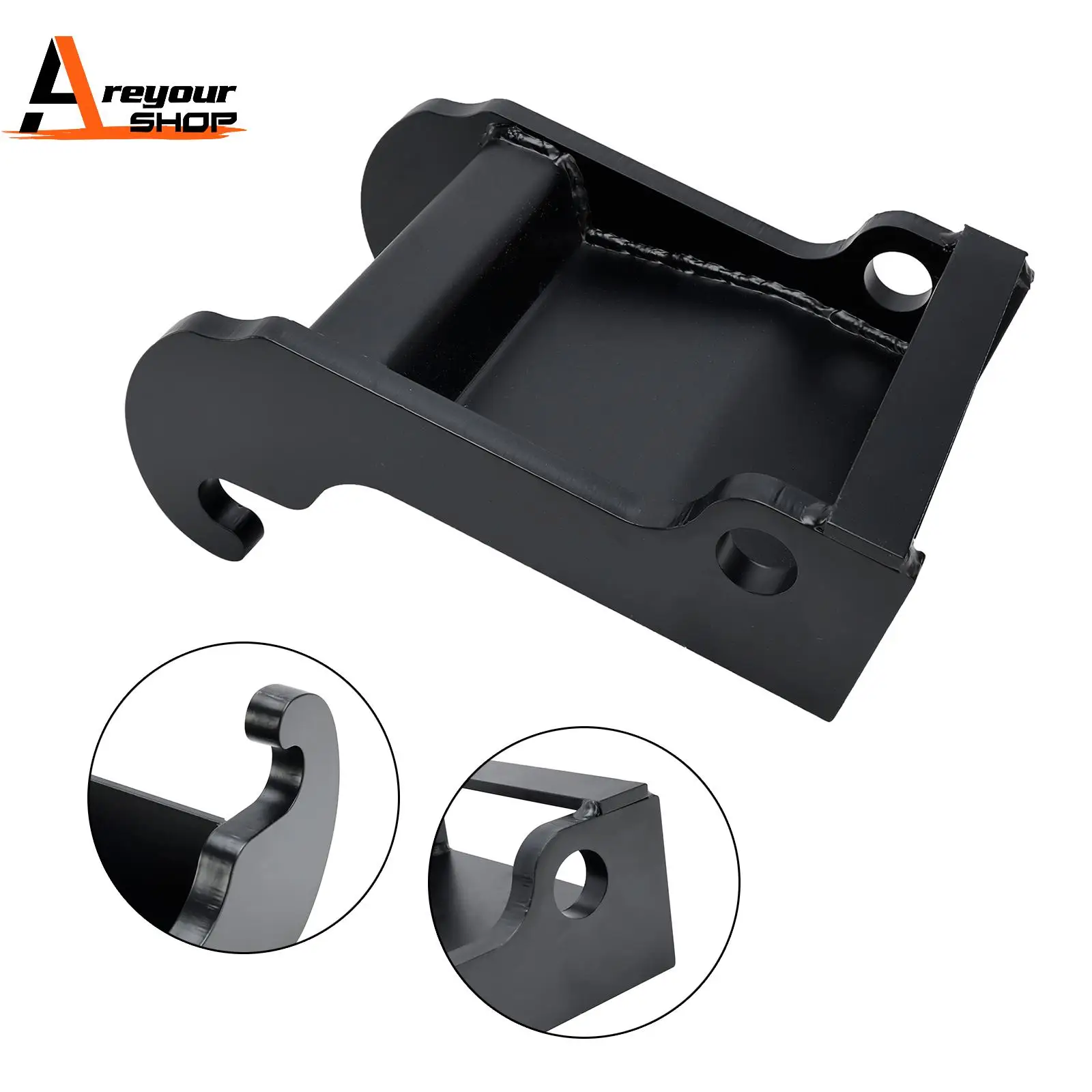 

Areyourshop X-Change E Series Steel Quick Attach for Bobcat Excavator Coupler Bracket