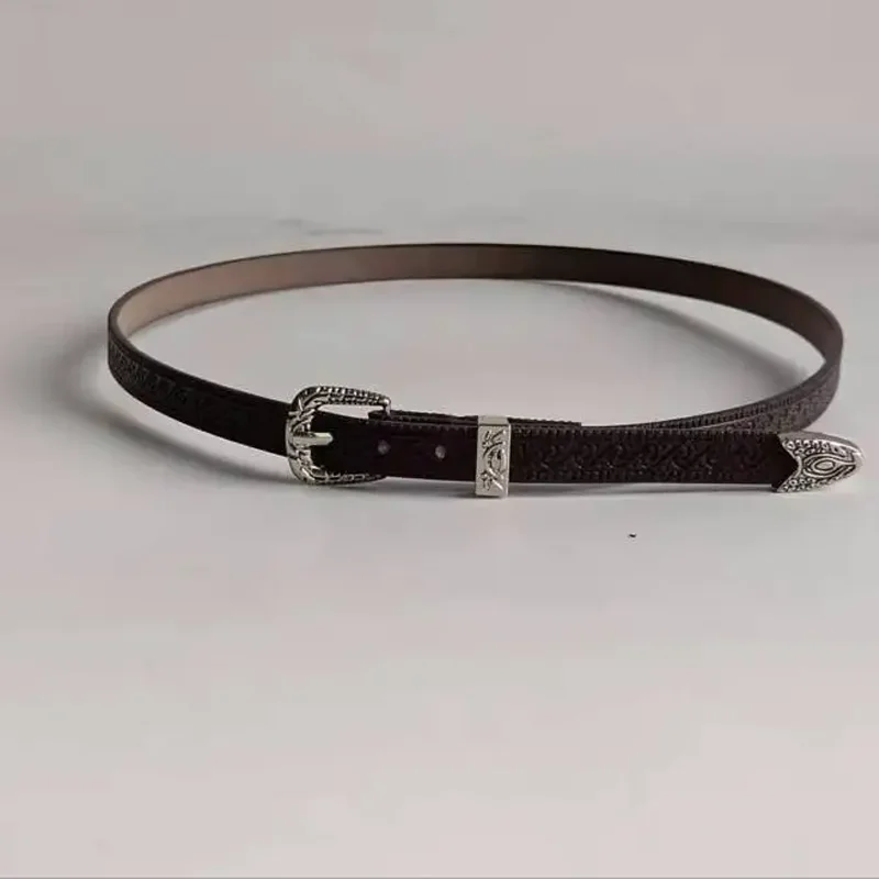 

Western Cowboy Band Bullhead Hat Ethnic Knitted Belt Lace-up Headband Waist Decorations Men's Women's Hats Accessories