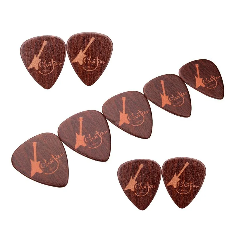 

5 Pcs Guitar Picks 0.71/0.96MM Premium Celluloid Picks with Acoustic Electric or Ukulele Best Gift Idea Bass Picks