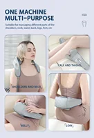 Heated Neck Massage Relaxer Dredge Kneading Smart Electric 23