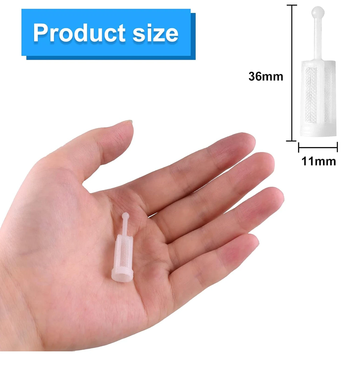 30/50/60-piece spray gun filters, suitable for painting operations. The fine mesh is a high-quality accessory for spray guns