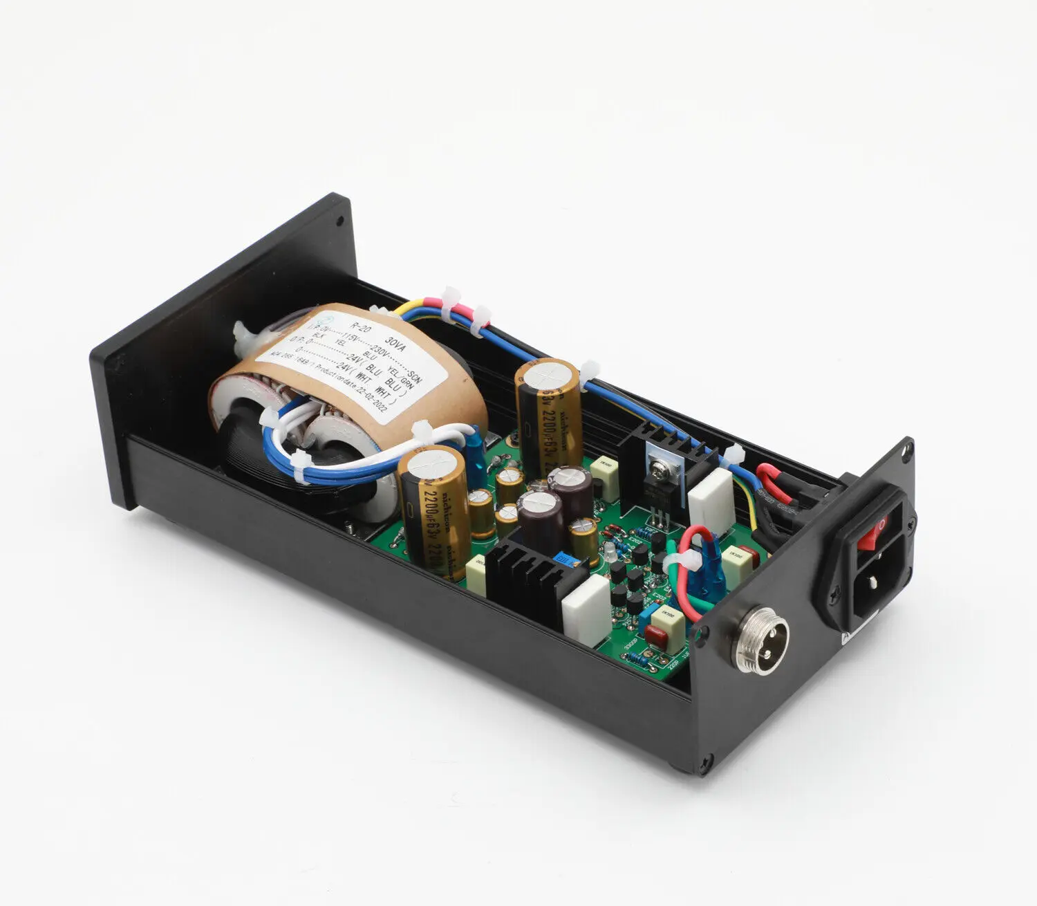 Upgrade Audiophile Linear Power Supply For Thorens TEP 302 Phono Amplifier +-22V