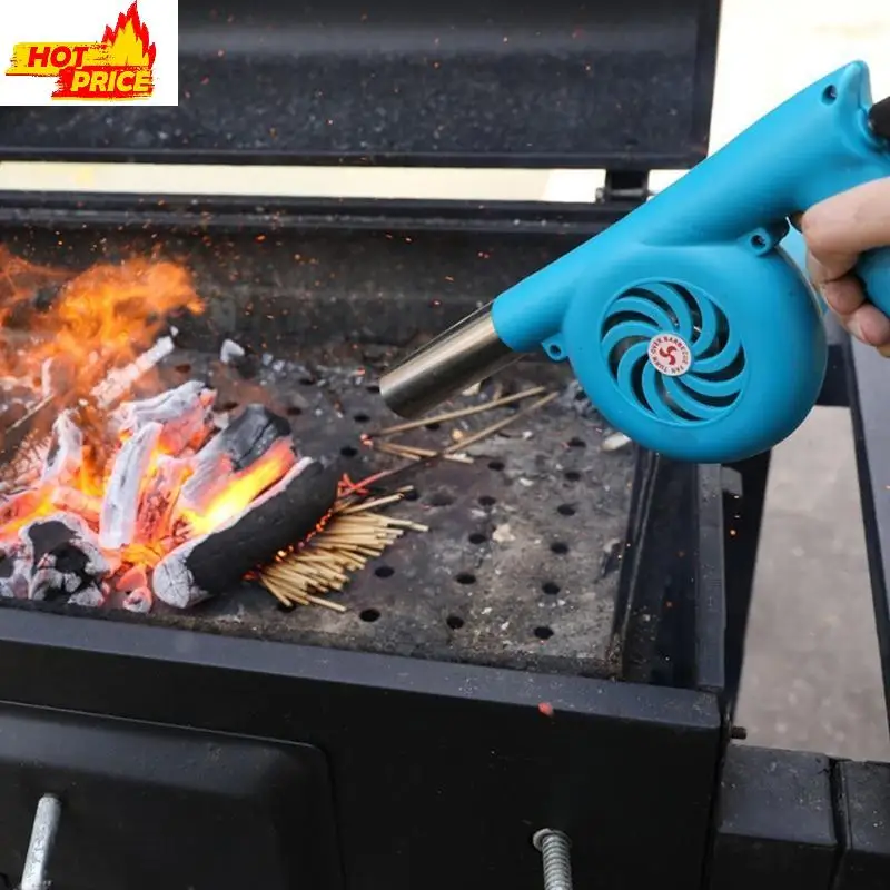 

Outdoor Barbecue Portable Fan Wireless Air Blower 5000mA Battery Rechargeable