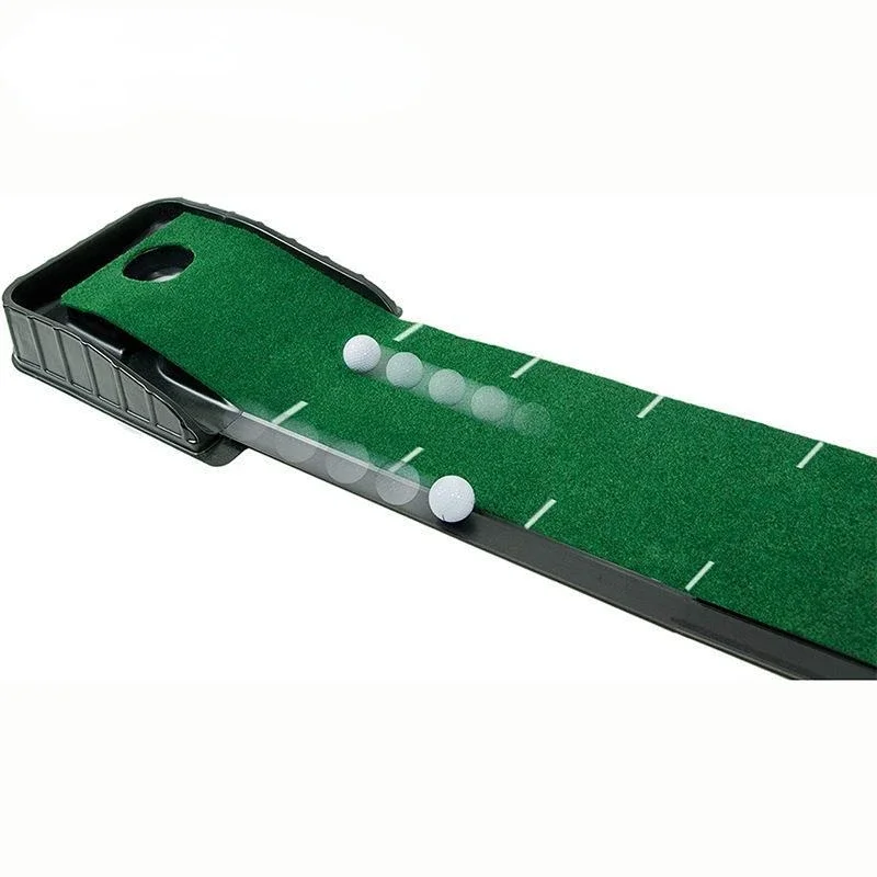 PGM Mini Golf Green Putter Mat Portable Indoor and Outdoor Golf Practitioner PM002