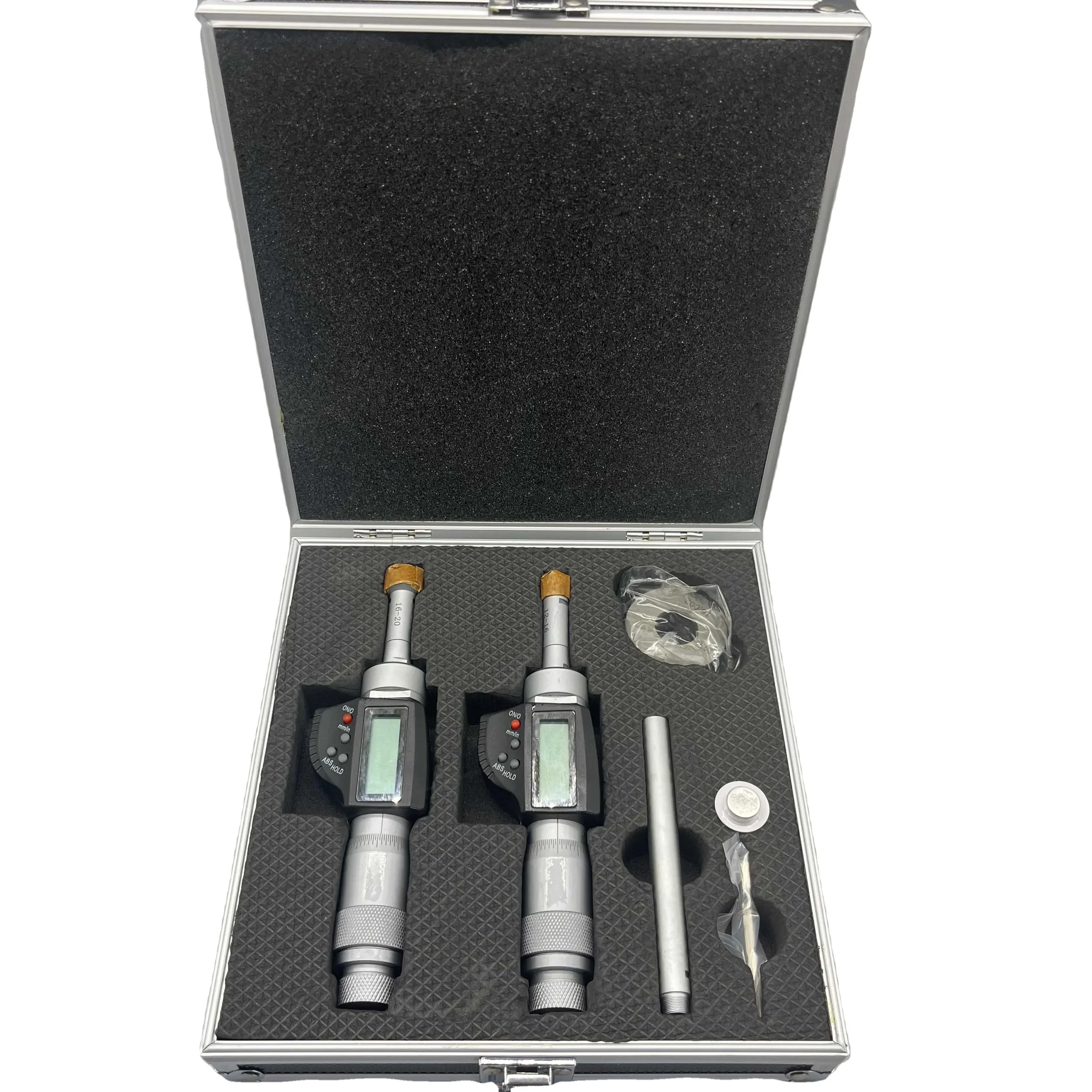 

12-20mm Digimatic Inner Diameter Micrometer Accuracy 0.001mm Resolution Digital 3 Points Internal Micrometer Set