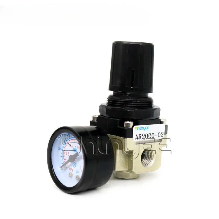 SHINYEEPNEUMATIC200 air compressor pressure regulator AR2000-02 water flow regulator flujo air