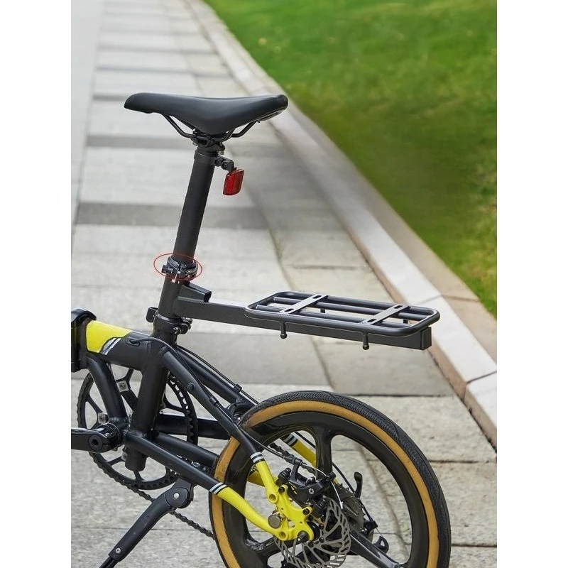 Adecuado para bicicletas Dahon, portaequipajes trasero de desmontaje rápido, portaequipajes trasero, portaequipajes.