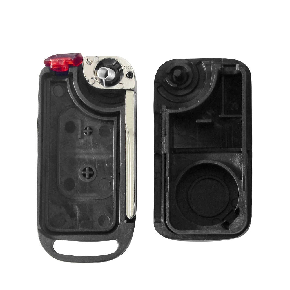 KEYYOU Flip Folding Remote Key shell 2 Button for Mercedes Benz SLK E113 A C E S W168 W202 W203 Auto Car Key Shell Case