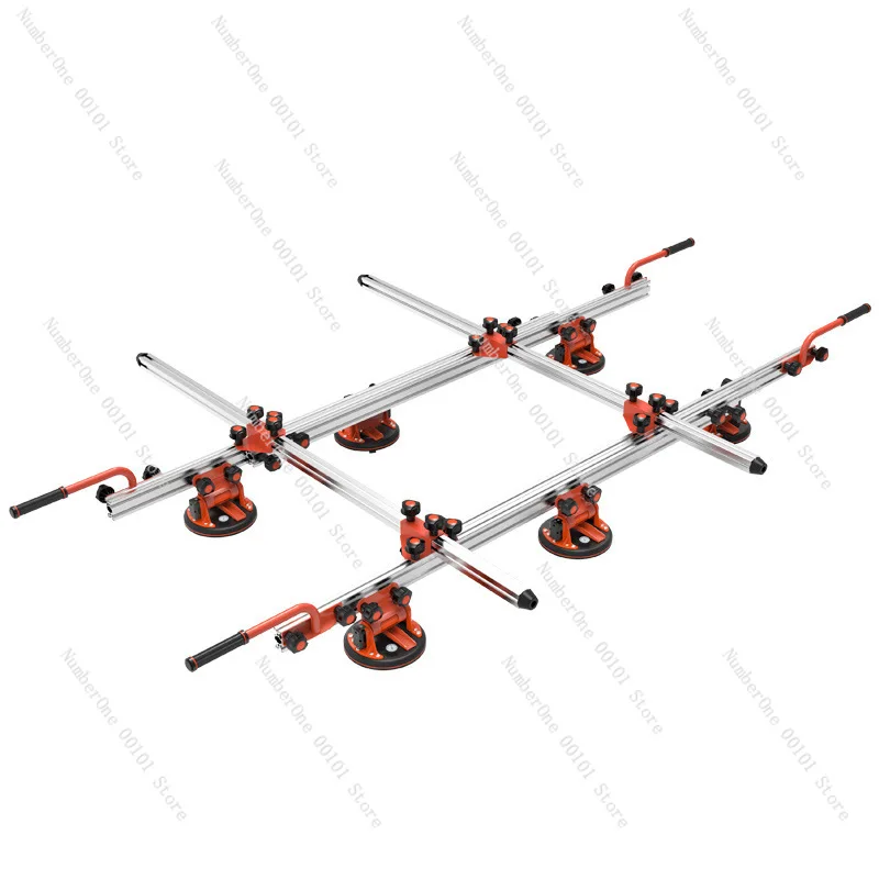 Large format tile lifter - vacuum suction cup for moving slabs, glass, and stone (heavy-duty)