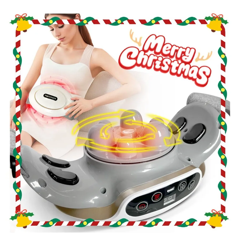 

Automatic Abdominal Massager,Electric Stomach Massager Machine for Flattening Belly,Multiple-use for Waist Abdomen Back Neck Leg