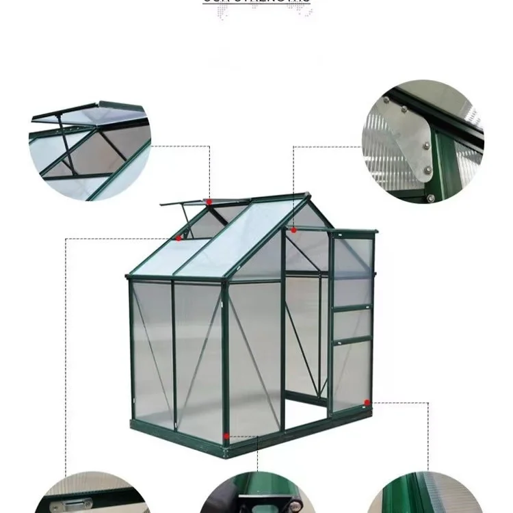 Spot removable aluminum alloy frame outdoor courtyard