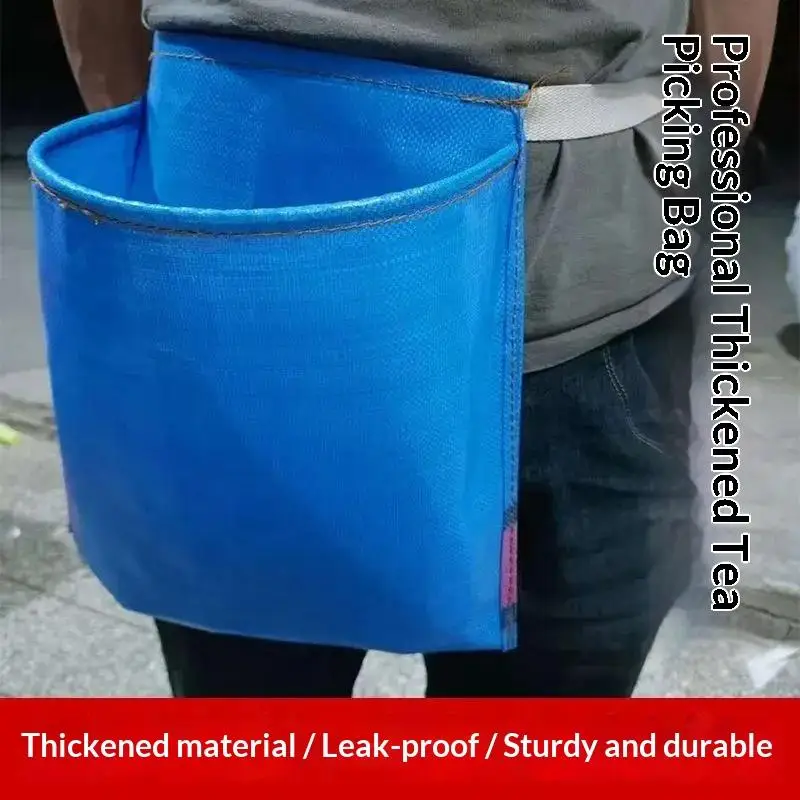 Waterproof Portable Fruit Vegetable Picking Apron Waist Pouch For Garden Farm Orchard Agricultural Harvest Collection Storage