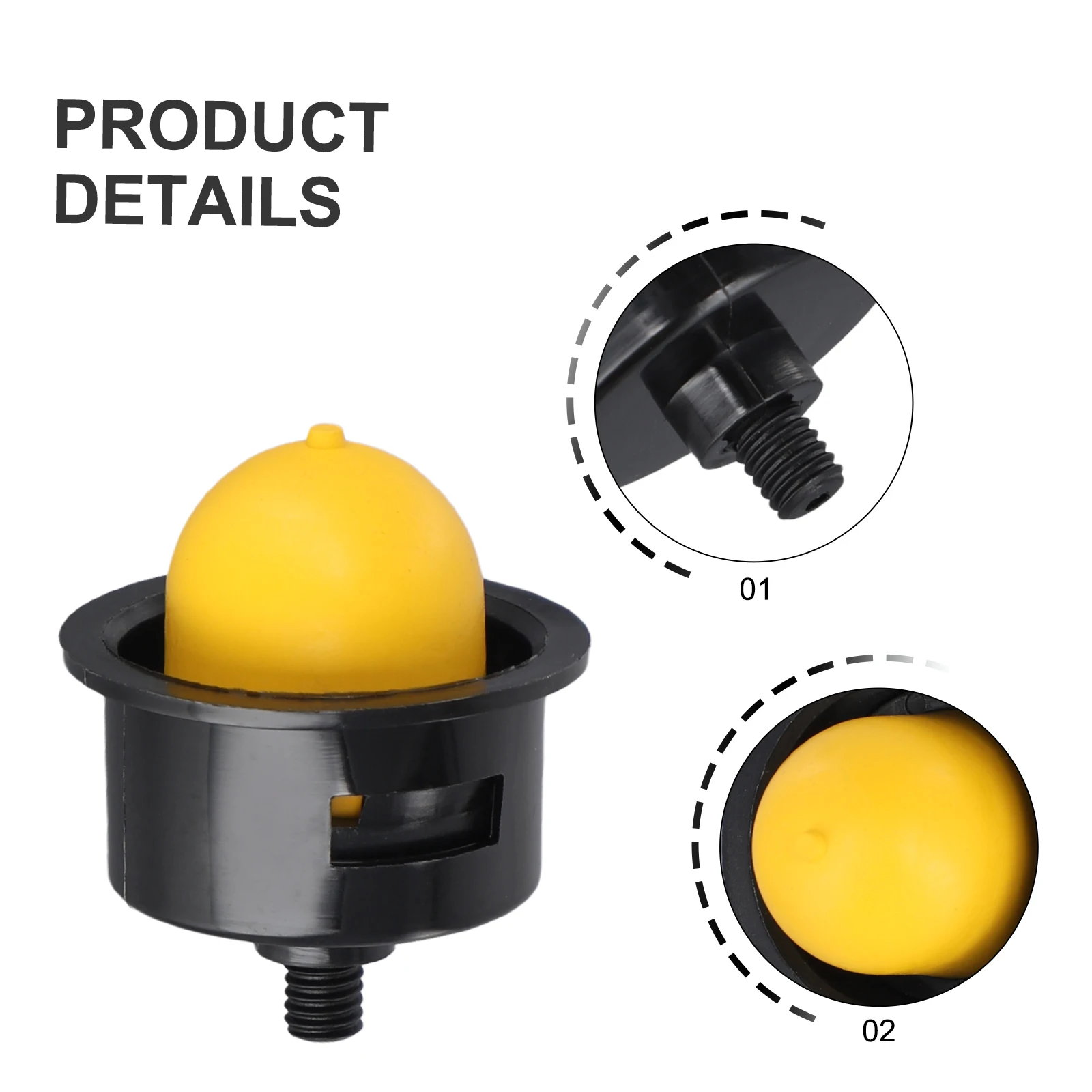 For Easy Starting Lawn Mower Replacement Parts Lawn Mower Maintenance Yellow Black Reliable Performance Secure Fit