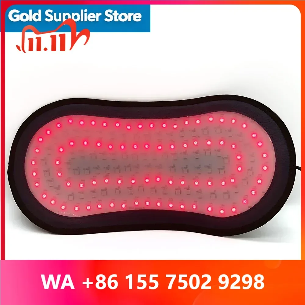 660nm 850nm LED Red Light Phototherapy Mat, OEM Portable Near Infrared Light Pad for Home Wellness